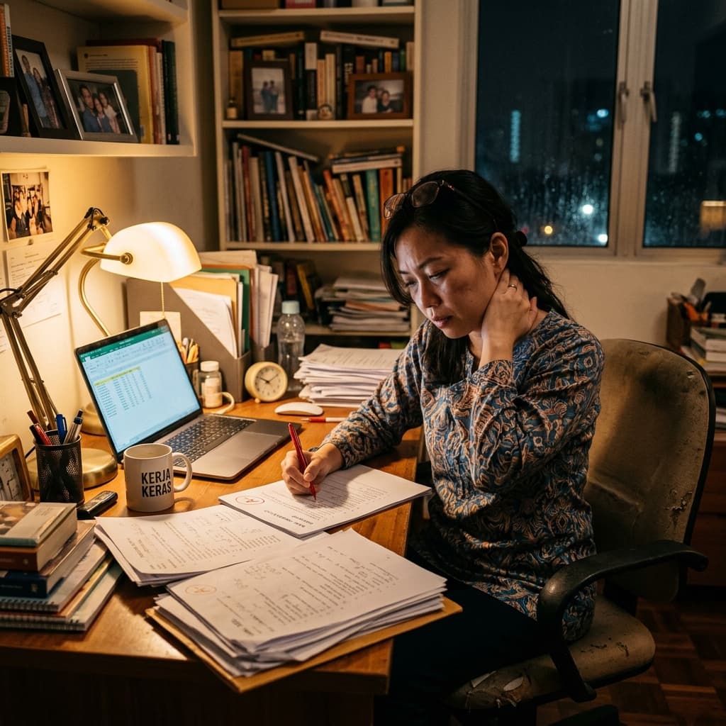 Teacher Burnout and Hair Loss: How Neck Tension Starves Your Scalp of Blood Flow