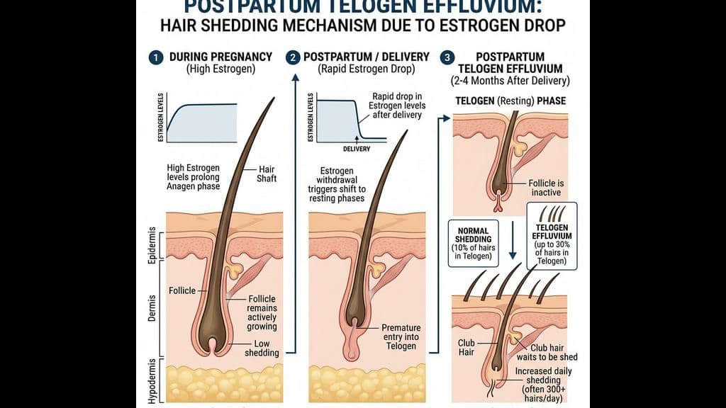 Postpartum Hair Loss in JB: Why New Mothers in Iskandar Puteri Are Losing More Hair — And When It Stops