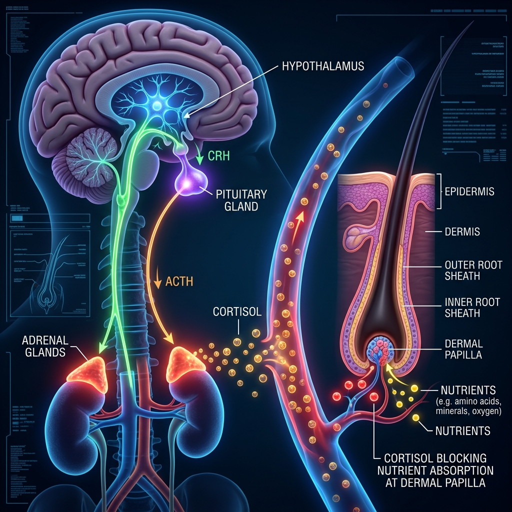 HPA Axis Cortisol Pathway