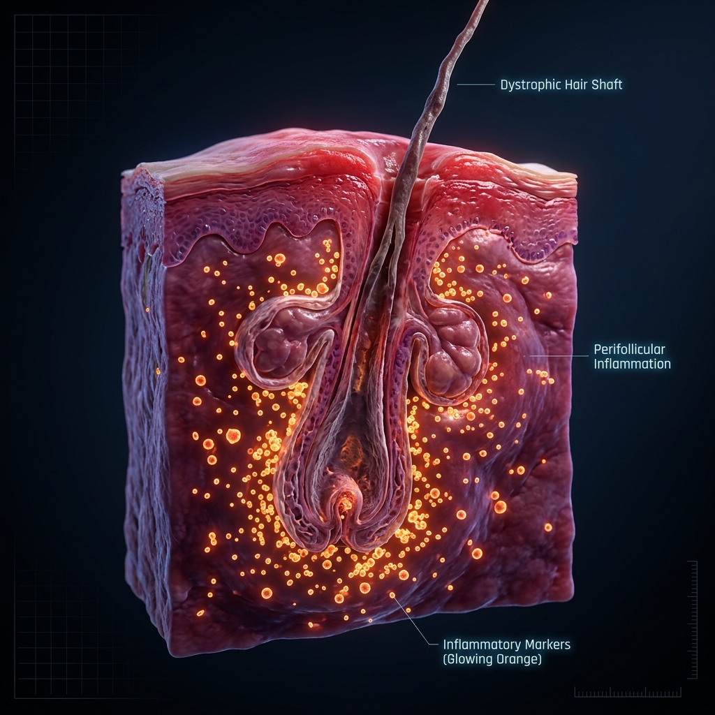Inflamed Hair Follicle