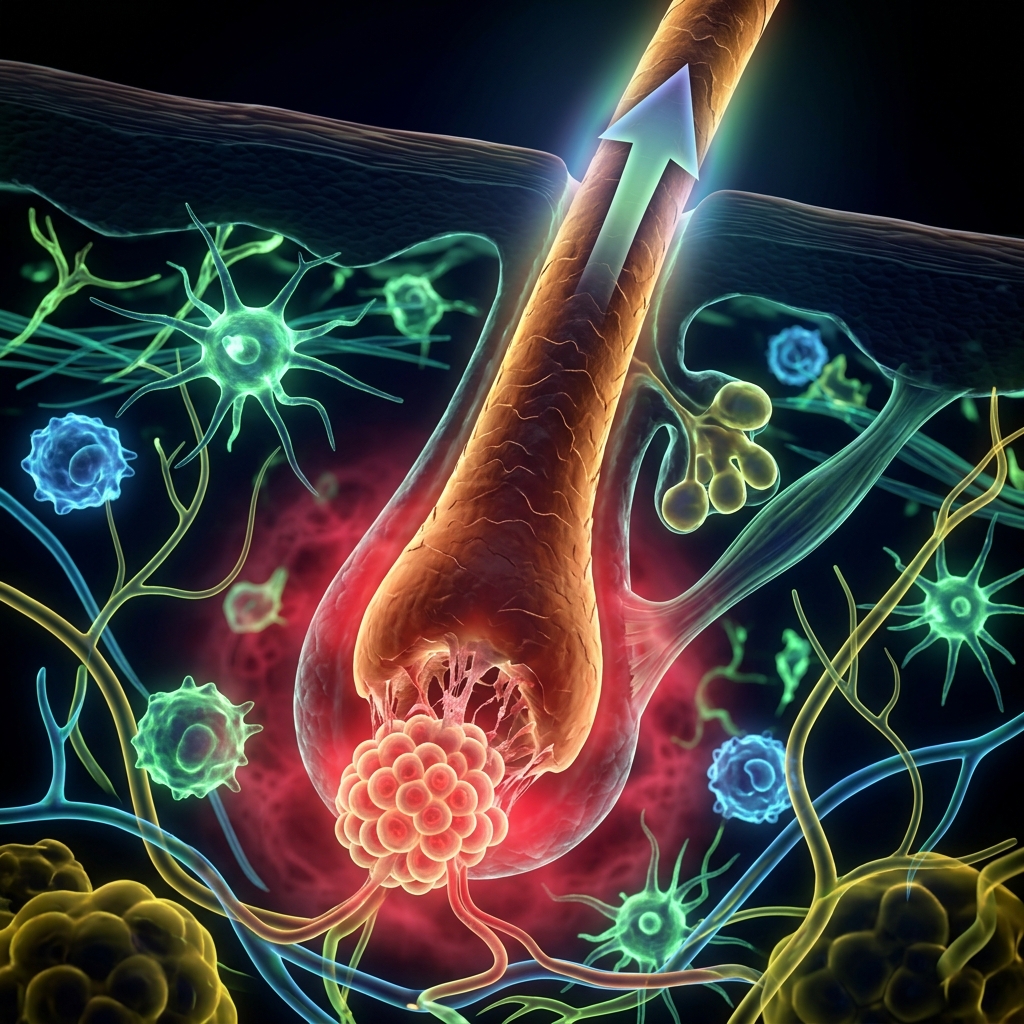 Mechanical Tension on Follicle