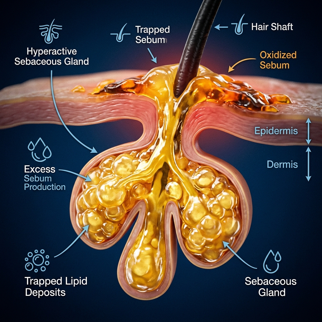 Kitaran Pengoksidaan Sebum Keliru